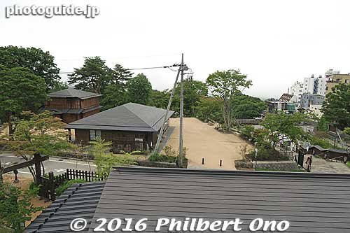 View from the Ishidan-no-Yu public bath.
Keywords: gunma gumma shibukawa ikaho spa onsen hot spring
