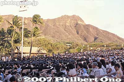 Waikiki Shell graduation ceremony
