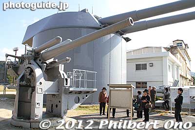 Gun turrets
Keywords: hiroshima etajima island naval academy Japanese Maritime Self Defense Force First Service School
