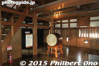 Inside the ninomaru Yagura turret. Cannot go upstairs.
Keywords: Hiroshima Castle