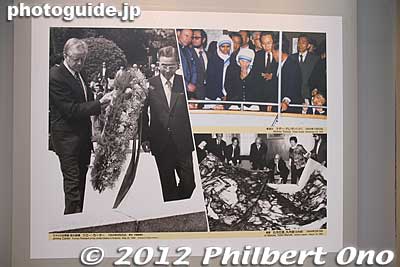 President Jimmy Carter visited Hiroshima after he left office.
Keywords: hiroshima peace memorial park atomic bomb museum