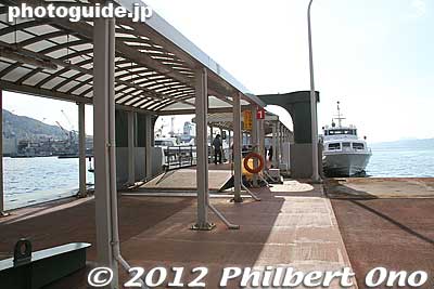 Kure Port dock.
Keywords: hiroshima kure battleship yamato museum maritime boat