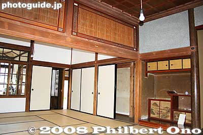 Japanese-style room on 2nd floor of the Geihinkan.
Keywords: hokkaido date rekishi no mori park history museum geihinkan guesthouse interior