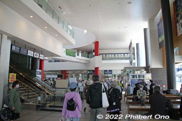 Inside JR Hakodate Station.
Keywords: Hokkaido Hakodate