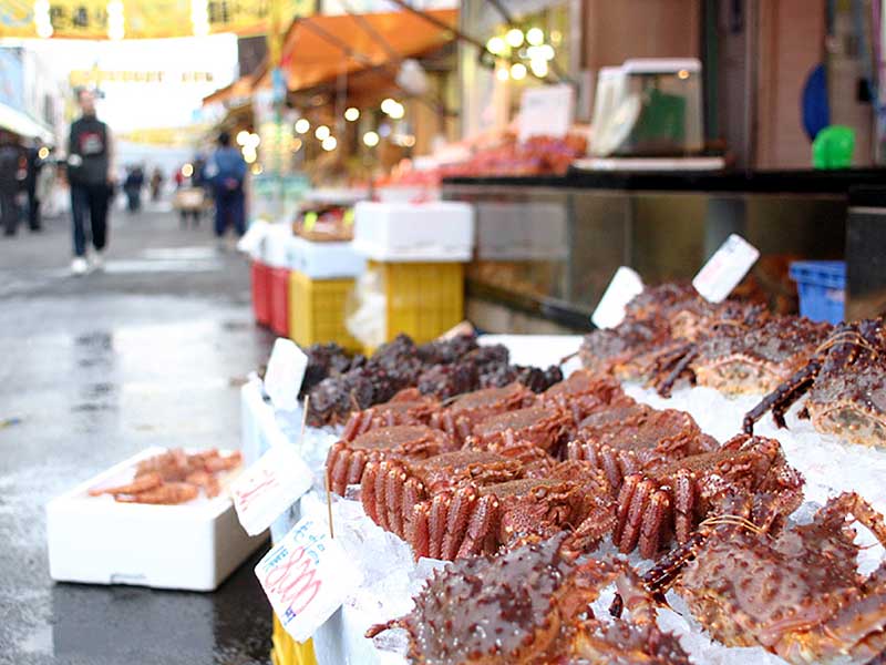 Morning Market. Photo by Hokkaido Tourist Organization.
Keywords: hokkaido hakodate