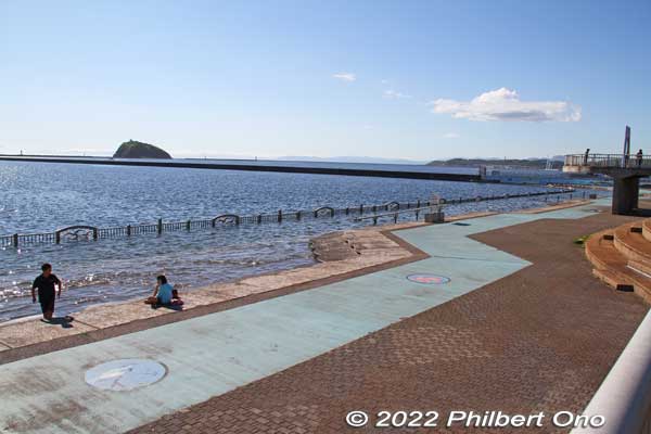Etomo-Rinkai Park waterfront.
Keywords: Hokkaido Muroran Etomo-Rinkai Park