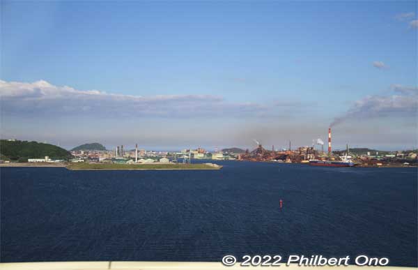 Steel factory in Muroran as seen from Hakucho Bridge.
Keywords: Hokkaido Muroran Etomo-Rinkai Park