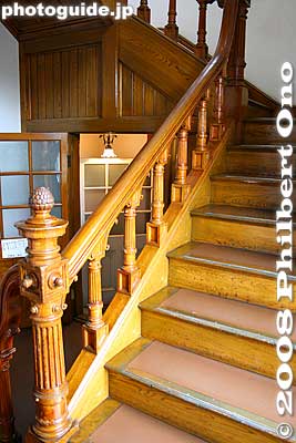 Staircase to the 2nd floor.
Keywords: hokkaido otaru Nippon Yusen Kaisha NYK Lines