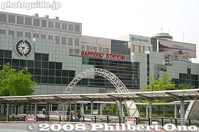 Sapporo Station, North Exit.
Keywords: hokkaido sapporo train station
