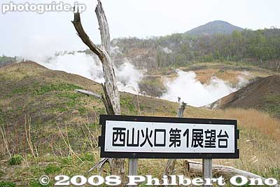No. 1 Nishiyama Crater Lookout deck
Keywords: hokkaido toyako-cho nishiyama craters volcano trail park