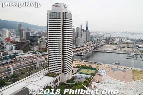 Views from Kobe Port Tower.
Keywords: kobe chuo-ku meriken park port tower