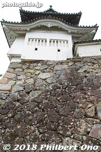 Reconstructed West Corner Turret. 西隅櫓
Keywords: hyogo toyooka izushi castle