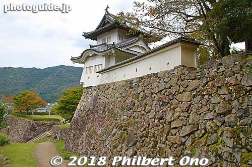 Reconstructed West Corner Turret. 西隅櫓
Keywords: hyogo toyooka izushi castle