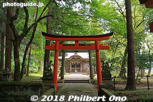Keywords: hyogo toyooka izushi castle inari shrine torii