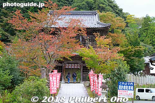 Niomon Gate to Onsenji's Yakushido Hall. 仁王門
Keywords: hyogo toyooka kinosaki onsen hot spring spa