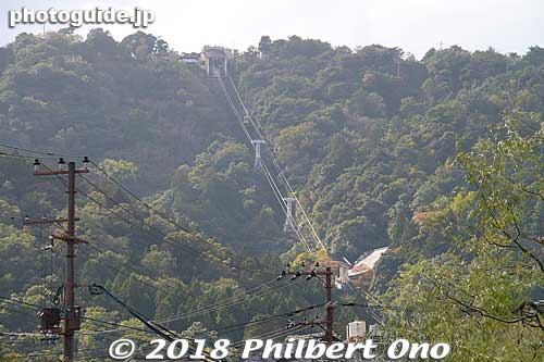 Kinosaki Onsen Ropeway goes up to Mt. Daishi.
Keywords: hyogo toyooka kinosaki onsen hot spring spa
