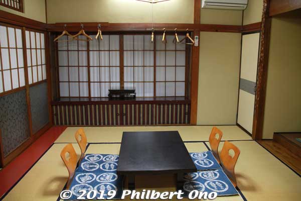 Standard size room in Minshuku Uohiko.
Keywords: ibaraki kitaibaraki hirakata minshuku