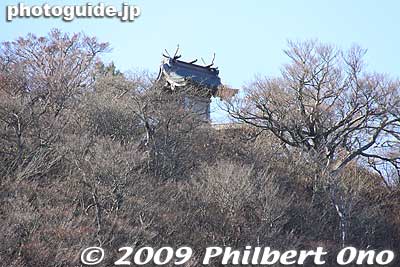 Tsukuba-san Shrine on Mt. Nantai, the male peak.
Keywords: ibaraki mount mt. tsukuba 