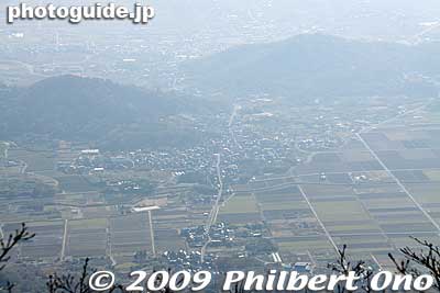 View from Mt. Nantai on Tsukuba-san.
Keywords: ibaraki mount mt. tsukuba 