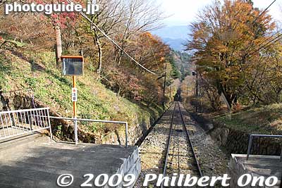 The cable car runs every 20 min. Fare is 570 yen one way. There are trails going down the mountain as well.
Keywords: ibaraki mount mt. tsukuba 