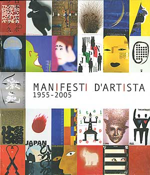 Poster exhibition catalog: Manifesti D'Artista 1955-2005　ポスター展の図録
All 600 posters featured in the exhibition is reprinted in this thick catalog called "Manifesti D'Artista 1955-2005," published by Ideart. Language is Italian. Order from PhotoGuide Japan's iStore.
Keywords: Italy Genova Genoa Palazzo Ducale Japanese art exhibition posters