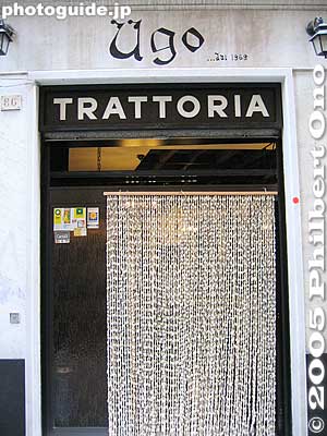 Trattoria where we had lunch
Keywords: Italy Genova Genoa trattoria