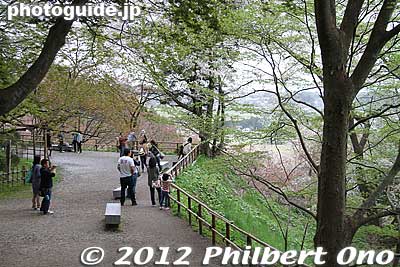 Another scenic lookout point.
Keywords: iwate hiraizumi world heritage site buddhist temples chusonji tendai
