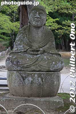 Jizo Bosatsu statue.
Keywords: iwate hiraizumi motsuji temple tendai buddhist national heritage site