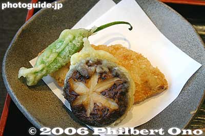 Tempura mushroom
Keywords: japanese food