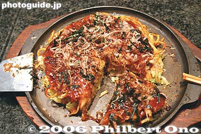 Okonomiyaki (Osaka)
Keywords: japanese food