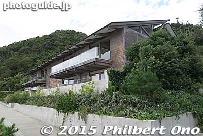 High-end lodge, Terrace
Keywords: kagawa naoshima island