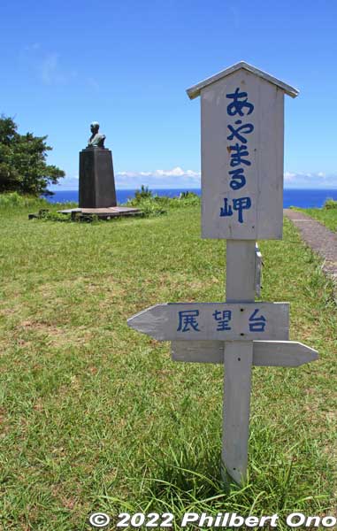Way to Cape Ayamaru lookout point.
Keywords: kagoshima amami oshima cape ayamaru