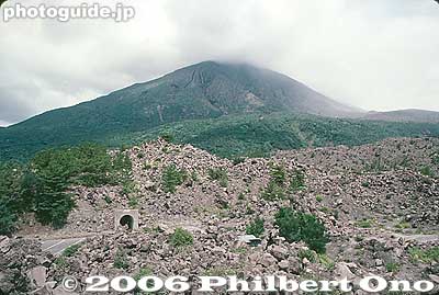 Sakurajima, Kagoshima. Part of Kirishima-Yaku National Park. 桜島
Keywords: kagoshima sakurajima mountain volcano rock japanmt japannationalpark