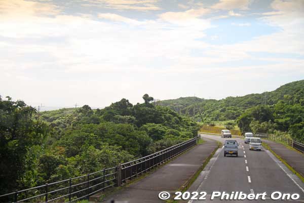 Main road on Yakushima as we go to Yakusugi Land by tour bus.
Keywords: Kagoshima Yakushima