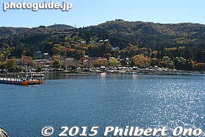 From Togendai, you have the option of going to Hakone-machi or Moto-Hakone. I wanted to go to Hakone-machi first to see the Sekisho Checkpoint.
Keywords: kanagawa hakone lake ashi boat cruise