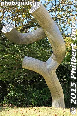 Sturm, Stainless steel piece
Keywords: kanagawa hakone open air museum japansculpture art