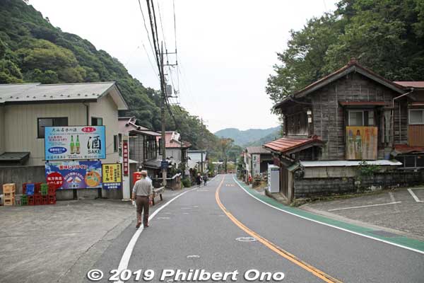 Walking down the main road.
Keywords: kanagawa isehara oyama