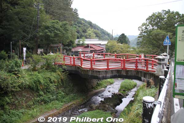 Bridge over Oyama River.
Keywords: kanagawa isehara oyama
