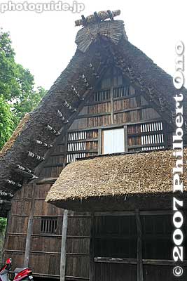 Keywords: kanagawa kawasaki minka japanese-style folk farm home house thatched roof minkaen