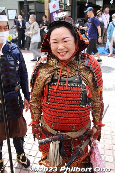 On May 3, 2023, 260,000 turned out to see 59th Odawara Hojo Godai Matsuri samurai parade highlighted by five Hojo Odawara Castle lords and their ladies in colorful costumes. Held for the first time in four years due to the pandemic.
Keywords: Kanagawa Odawara Hojo Godai Matsuri Festival samurai parade