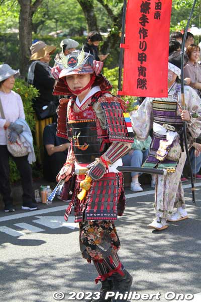 Handmade samurai armor and costumes.
Keywords: Kanagawa Odawara Hojo Godai Matsuri Festival samurai parade