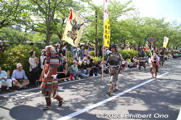 Group from Kawagoe, Saitama.
Keywords: Kanagawa Odawara Hojo Godai Matsuri Festival samurai parade