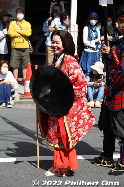Obaiin, Hojo Ujimasa's wife. 北条氏政正室 黄梅院(武田信玄娘) 西湘高校
Keywords: Kanagawa Odawara Hojo Godai Matsuri Festival samurai parade