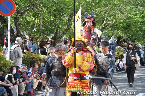 Hachioji Castle lord, Hojo Ujiteru. 八王子城主 北条氏照隊
Keywords: Kanagawa Odawara Hojo Godai Matsuri Festival samurai parade