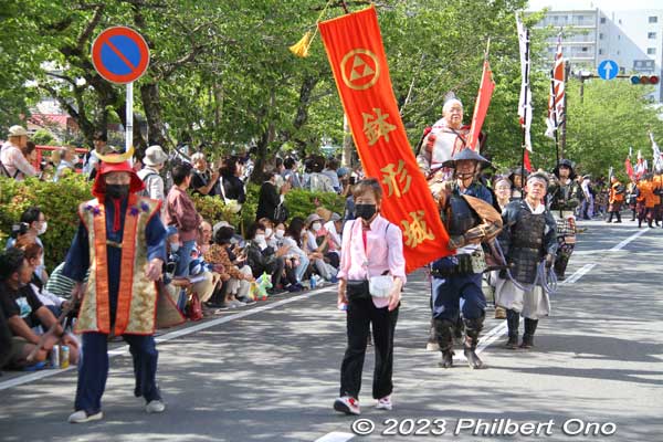 Hōjō Ujikuni, Hachigata Castle lord in present-day Yorii, Saitama. 鉢形城主 北条氏邦
Keywords: Kanagawa Odawara Hojo Godai Matsuri Festival samurai parade