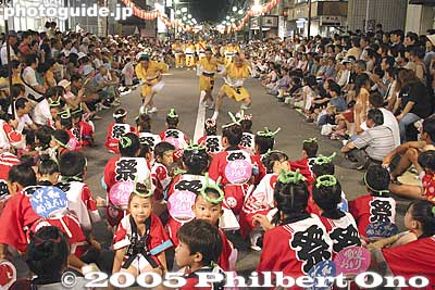 End of the parade route.
Keywords: kanagawa yamato awa odori dance