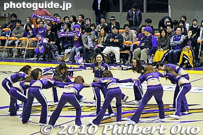 Tokyo Apache Dance Team in another outfit.
Keywords: kanagawa yokohama tokyo apache cheerleaders basketball game bj league 