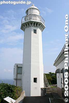Kannonzaki Lighthouse built in 1925. It stands 19 meters high, and 56 meters high from sea level. 観音灯台
Keywords: kanagawa yokosuka kannonzaki park lighthouse