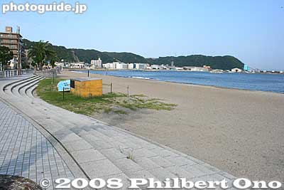 Kurihama beach, where Commodore Perry first landed in Japan.
Keywords: kanagawa yokosuka kurihama 