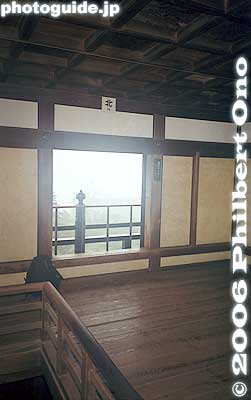 Top floor or castle tower
Keywords: kochi prefecture castle